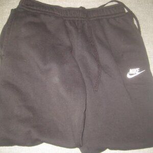 Nike Boys Sweatpants Joggers Small Black Unisex